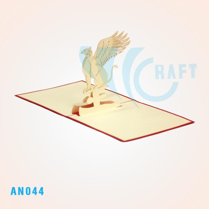 GRIFFIN POP UP CARD