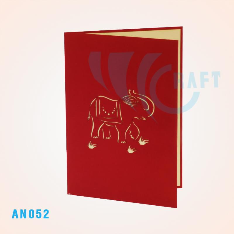Elephant Pop Up Card