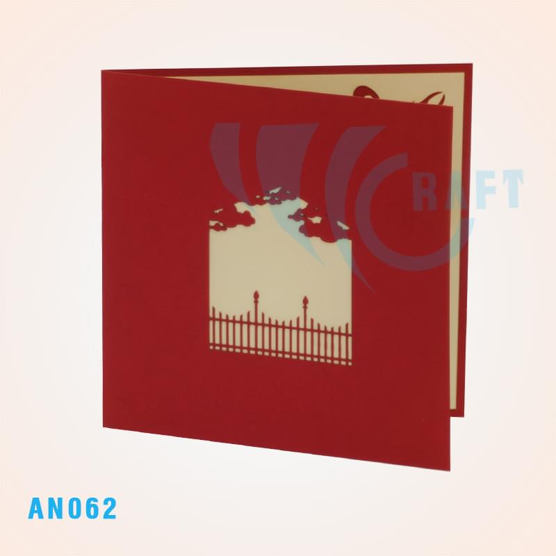 Goat Cage Pop Up Card