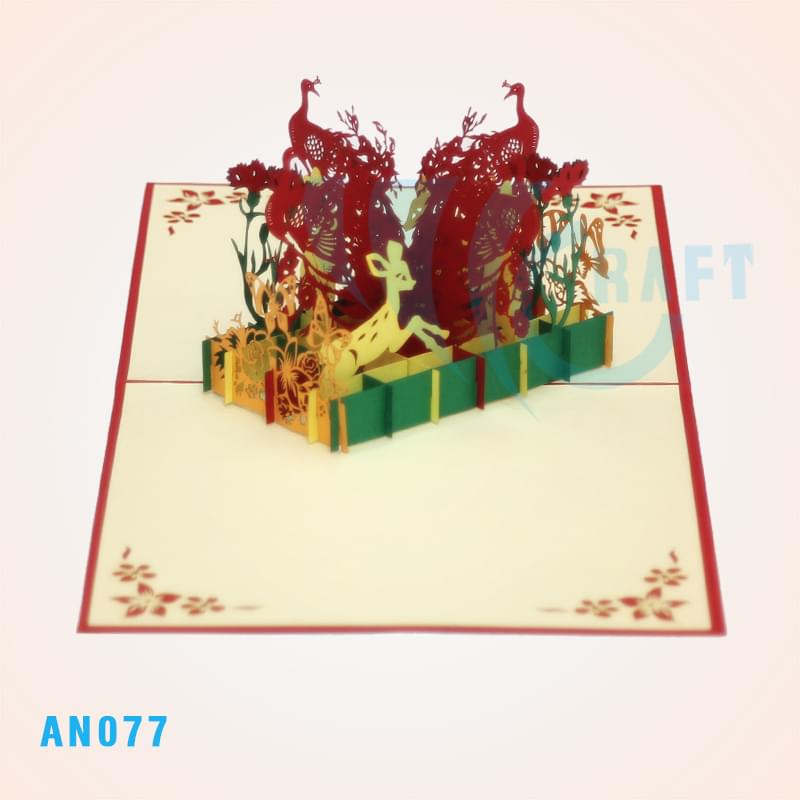 Safari Pop Up Card