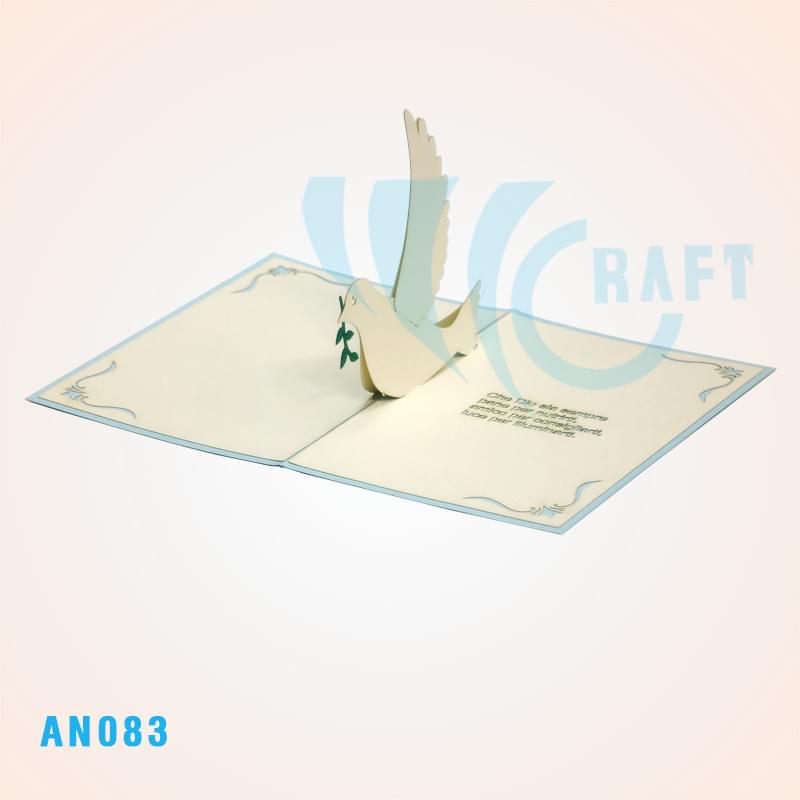 Dove Pop Up Card