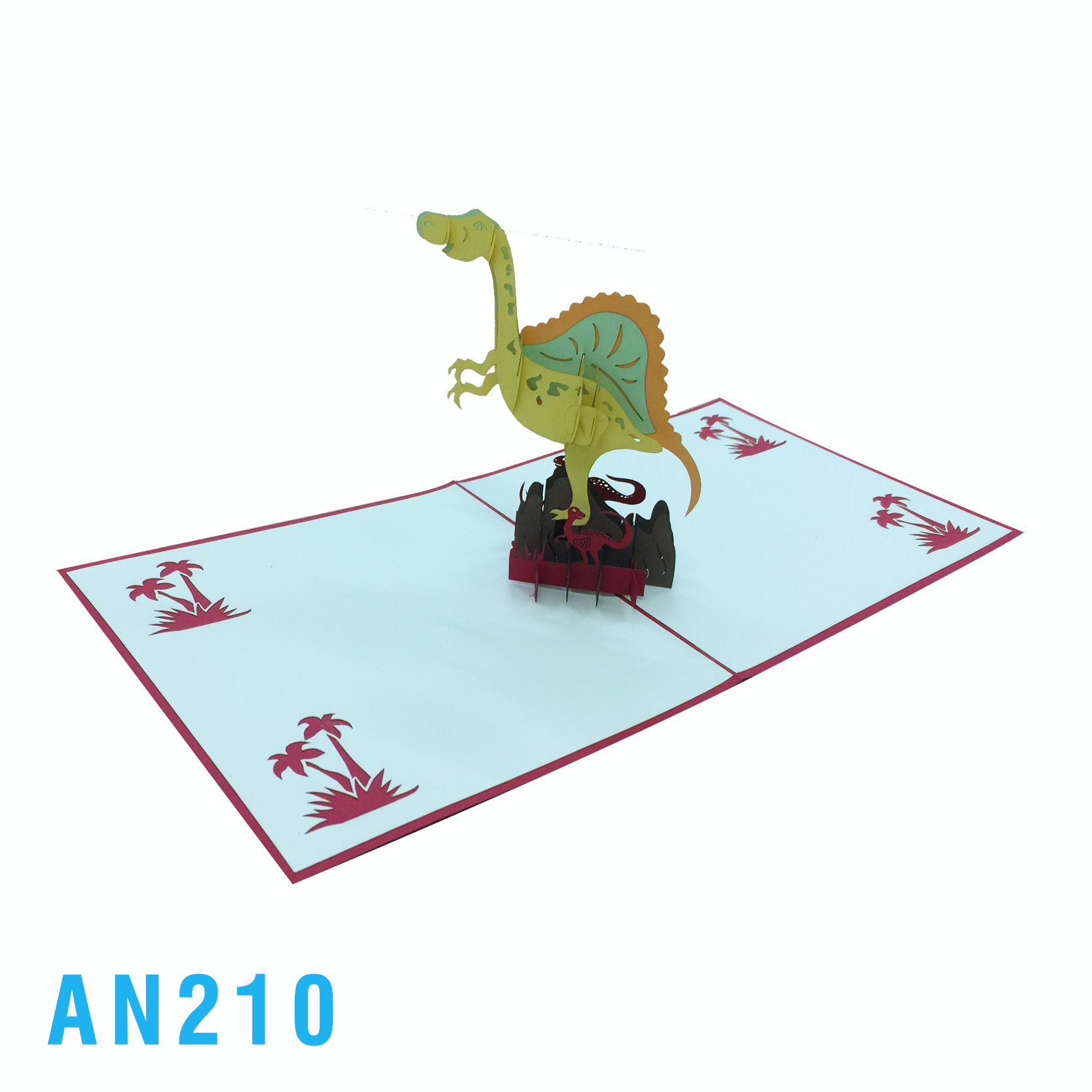 Dinosaur Pop Up Card