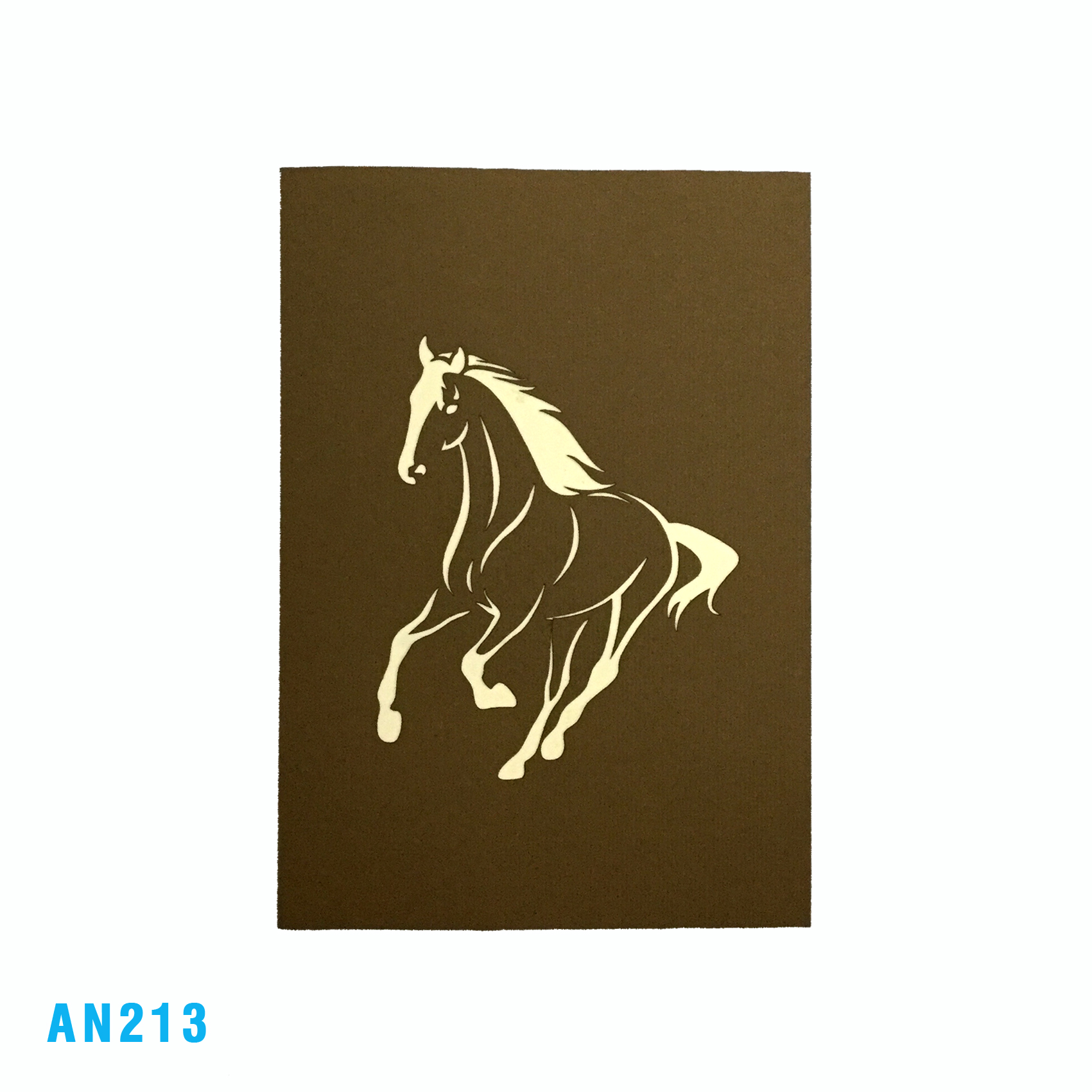 Horse Pop Up Card