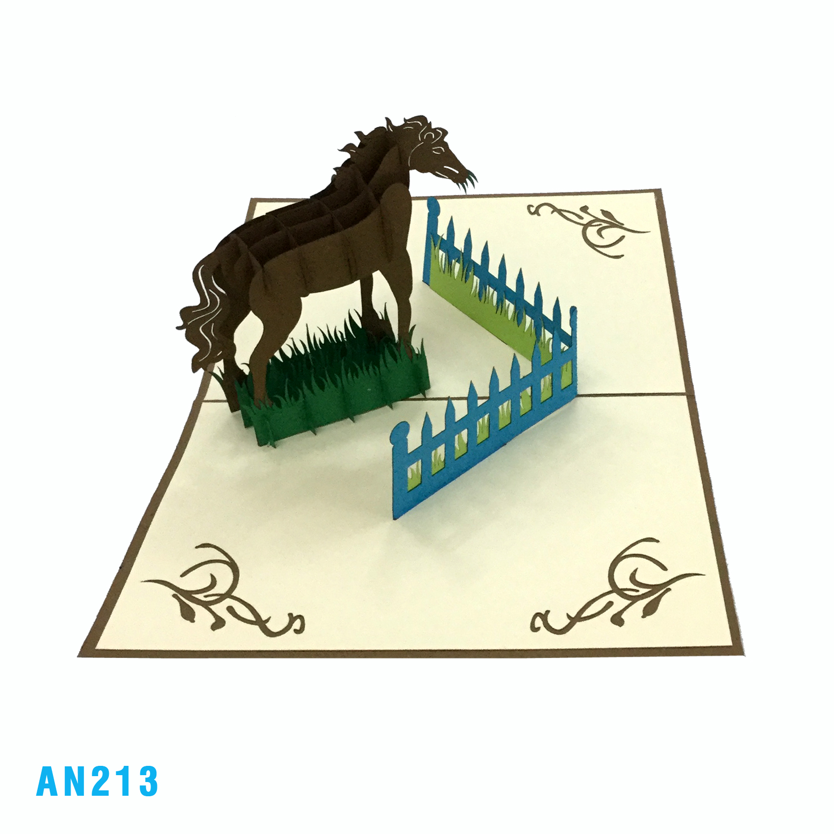 Horse Pop Up Card