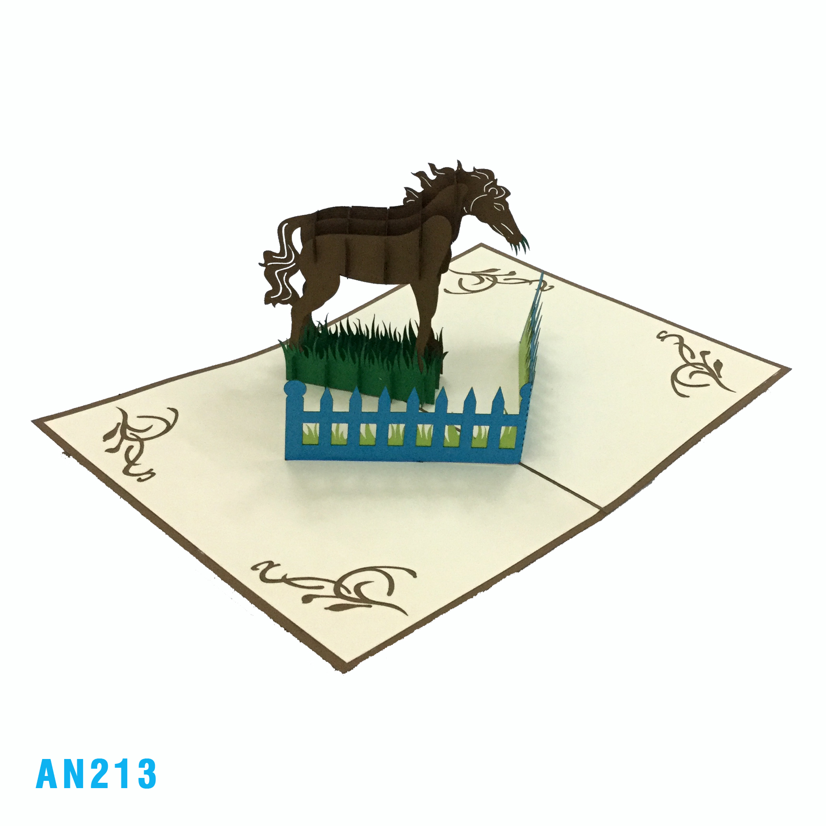 Horse Pop Up Card