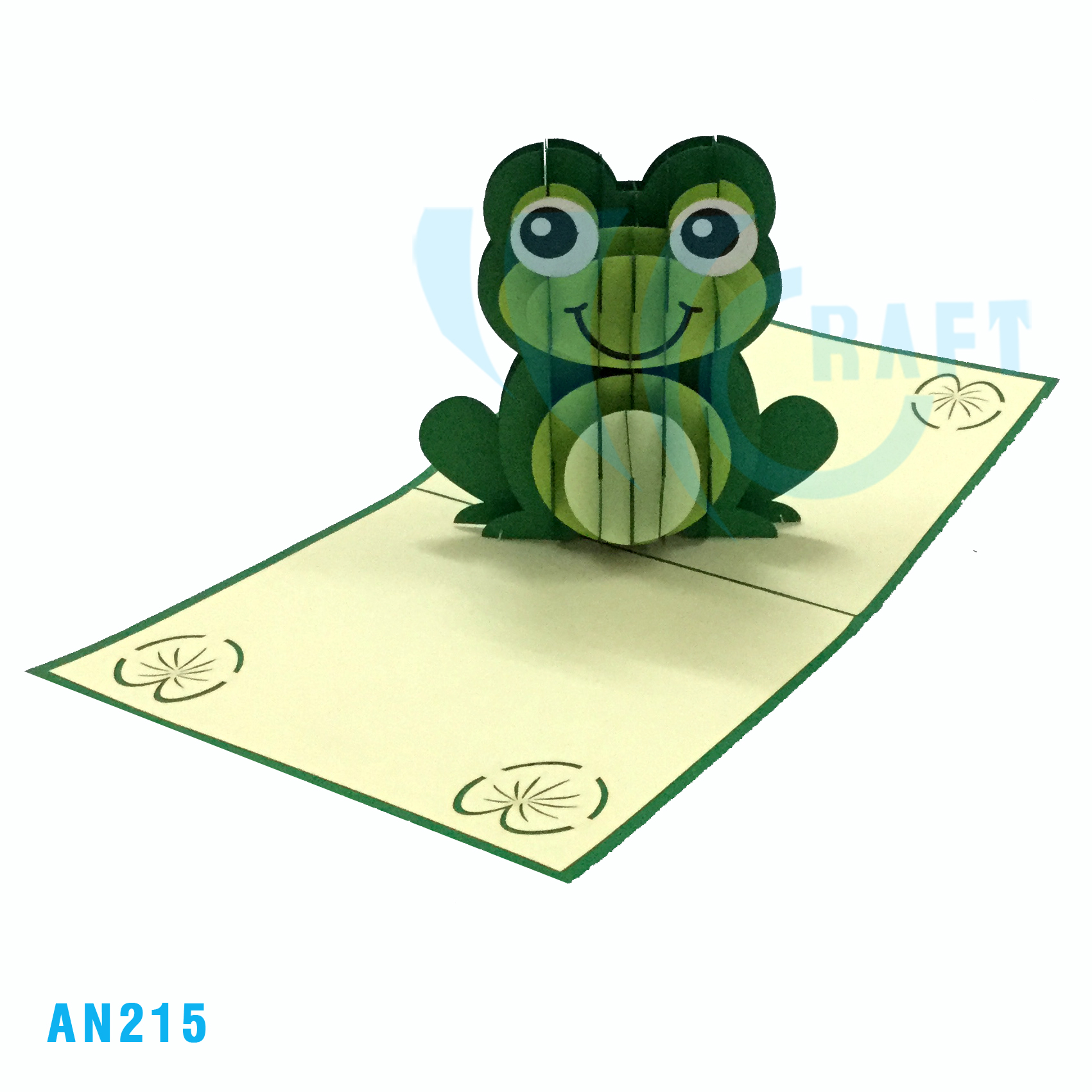 Frog Pop Up Card
