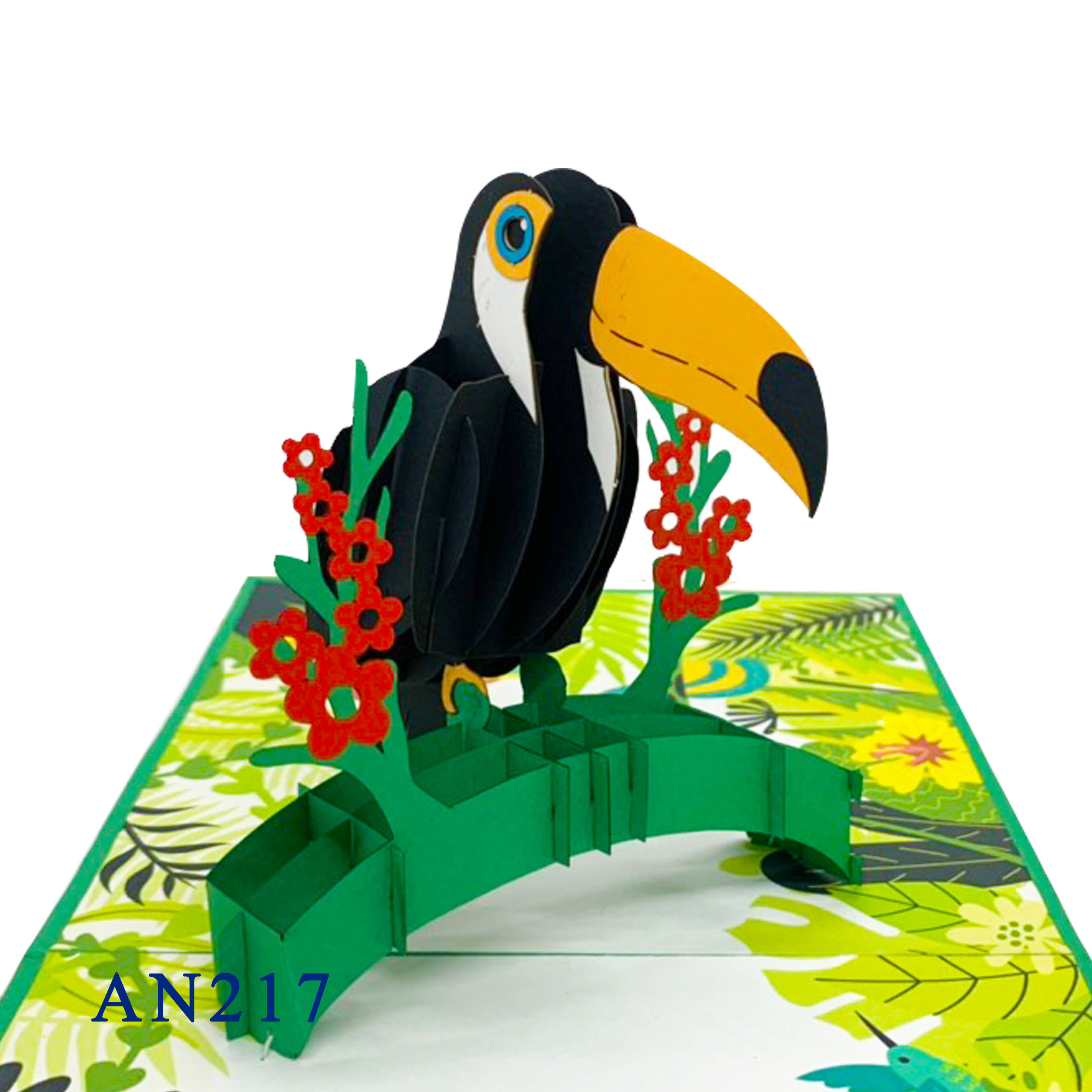 Toucan Pop Up Card