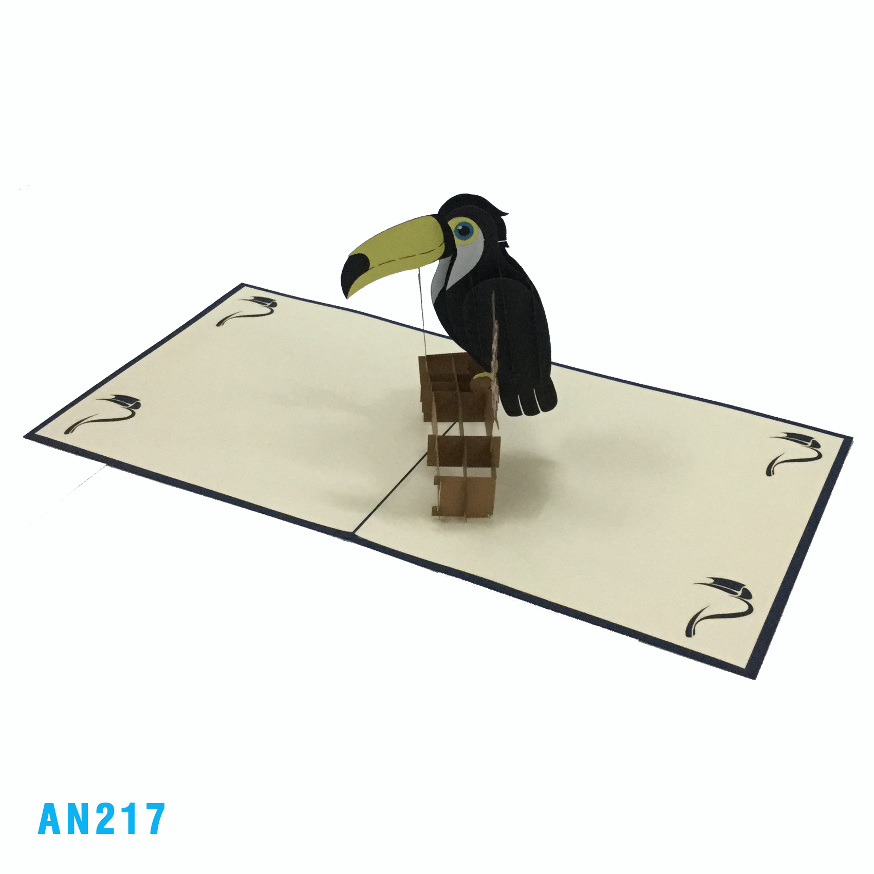Toucan Pop Up Card