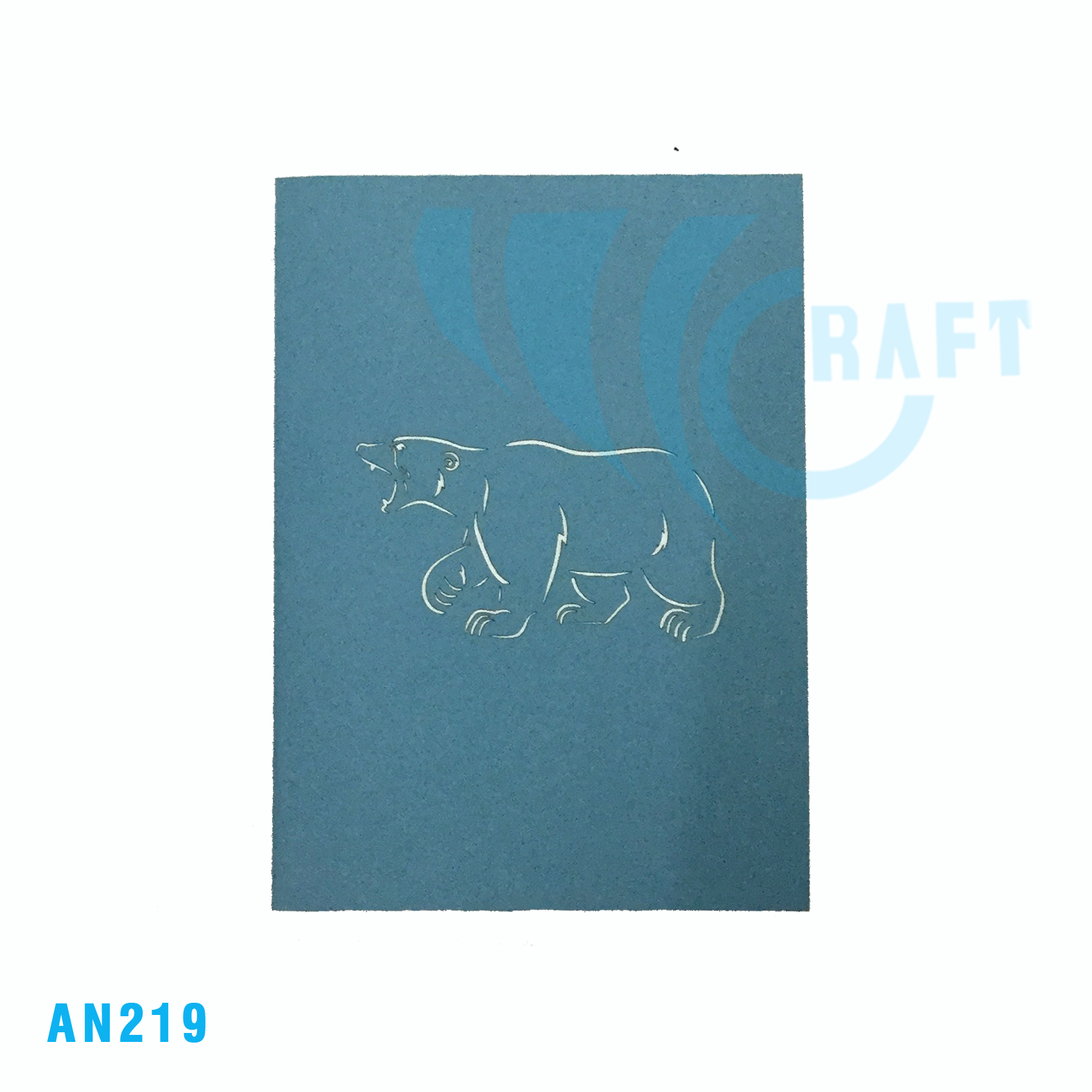 AN219 - POLLAR POP UP 3D CARD