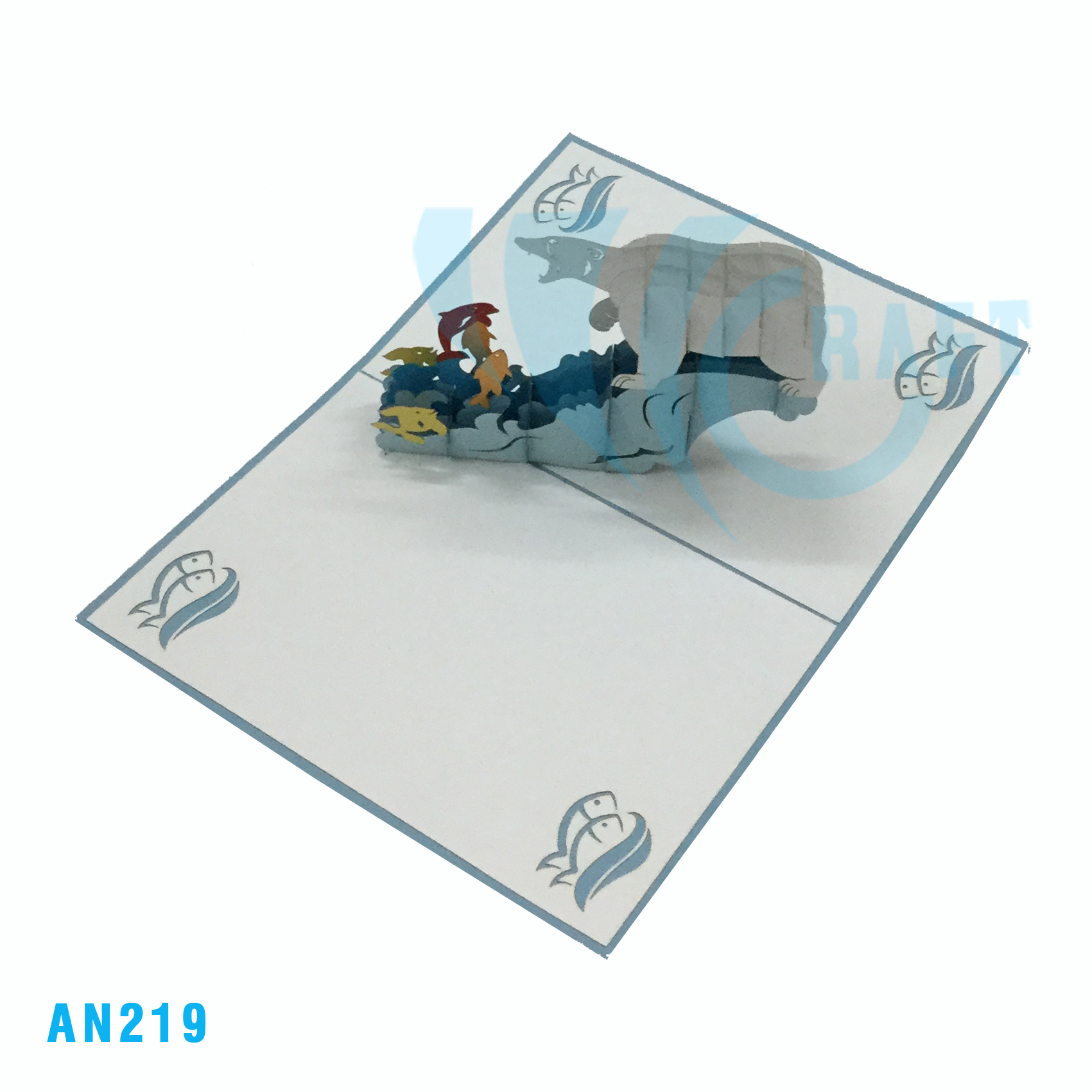 AN219 - POLLAR POP UP 3D CARD