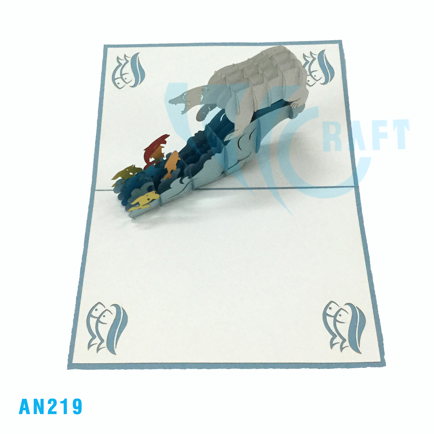 AN219 - POLLAR POP UP 3D CARD