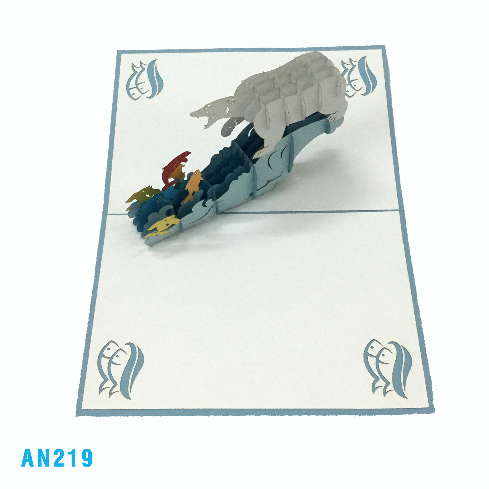 POLAR BEAR 3D POP UP CARD
