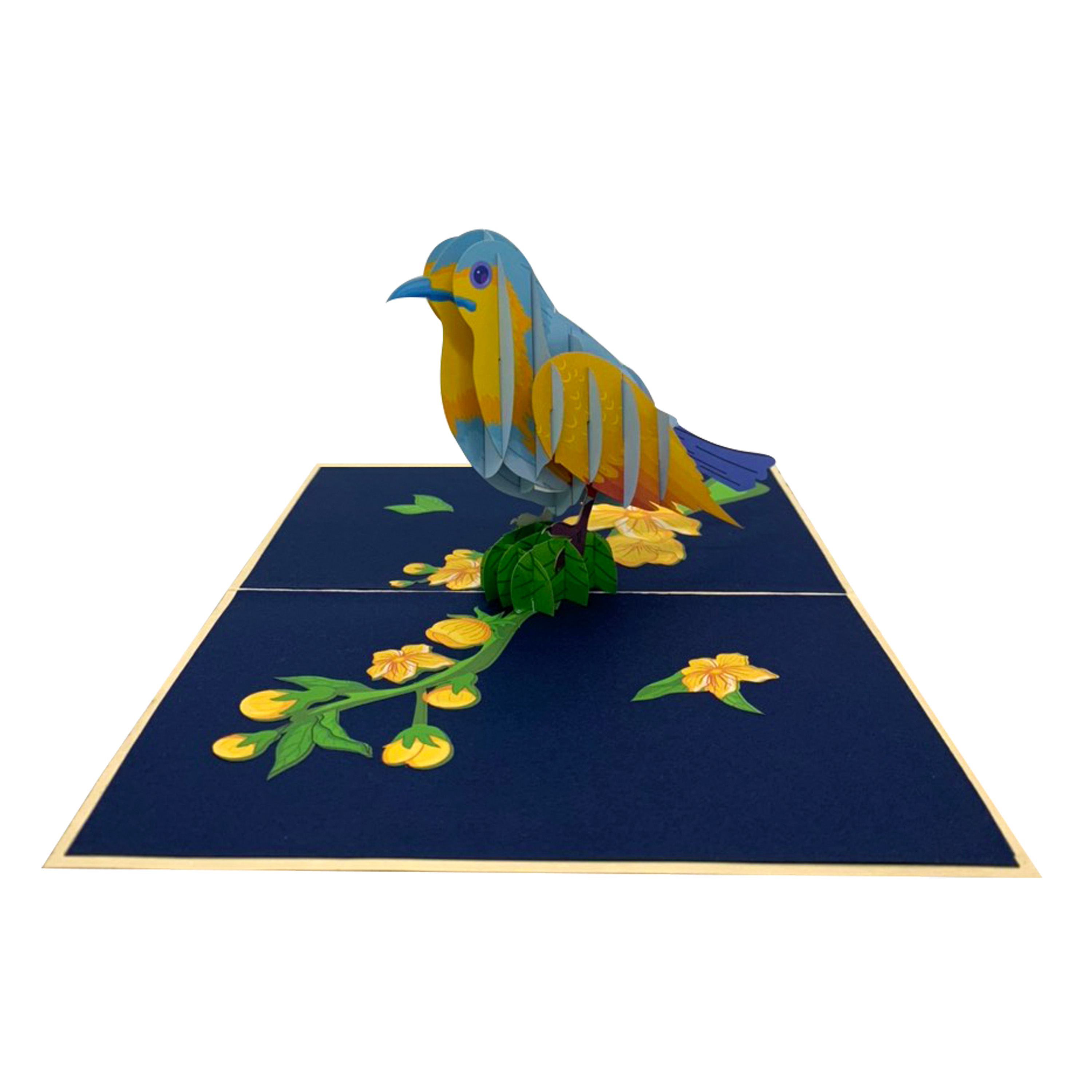 Blue Bird Pop Up Card