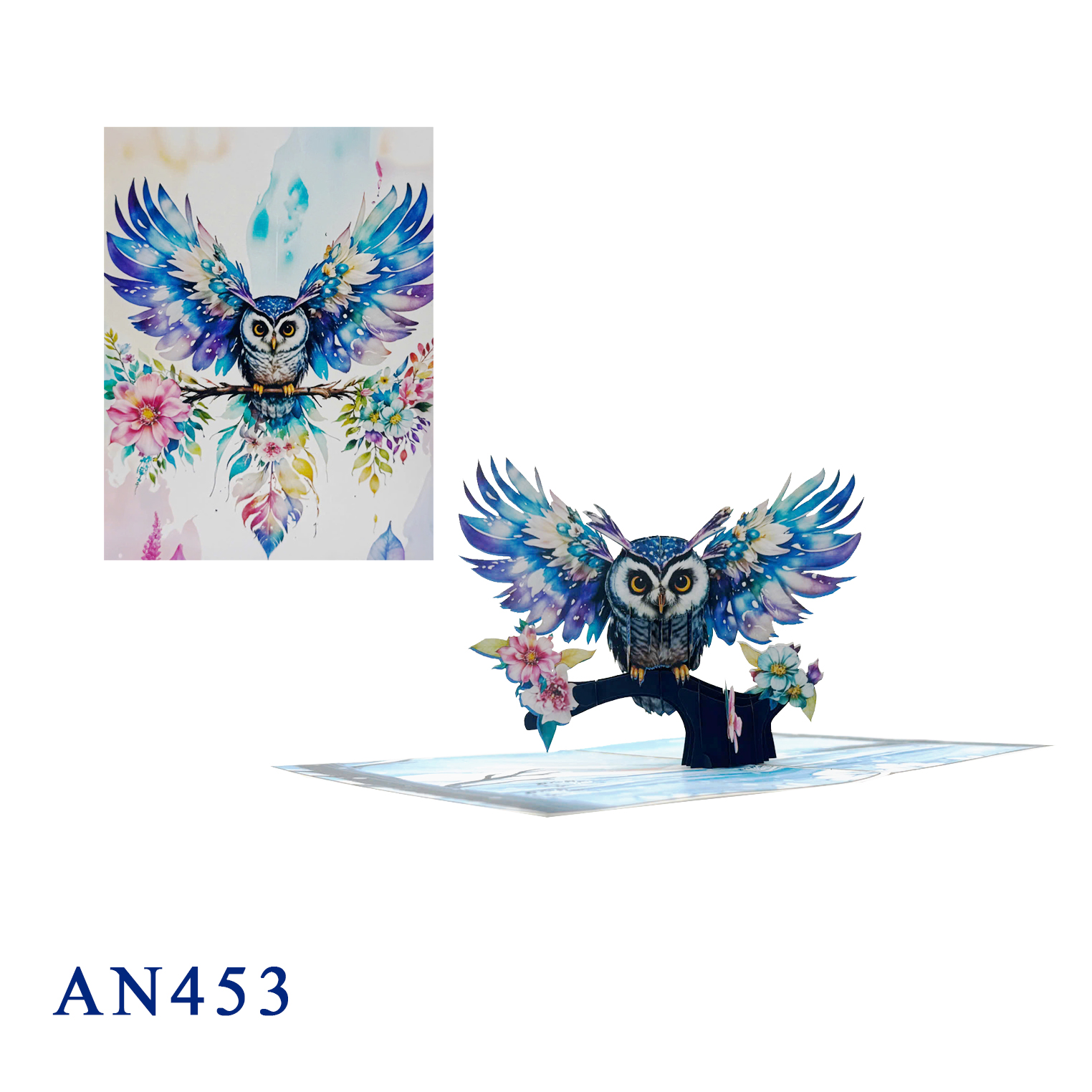 Magic Owl 3D Pop Up Card