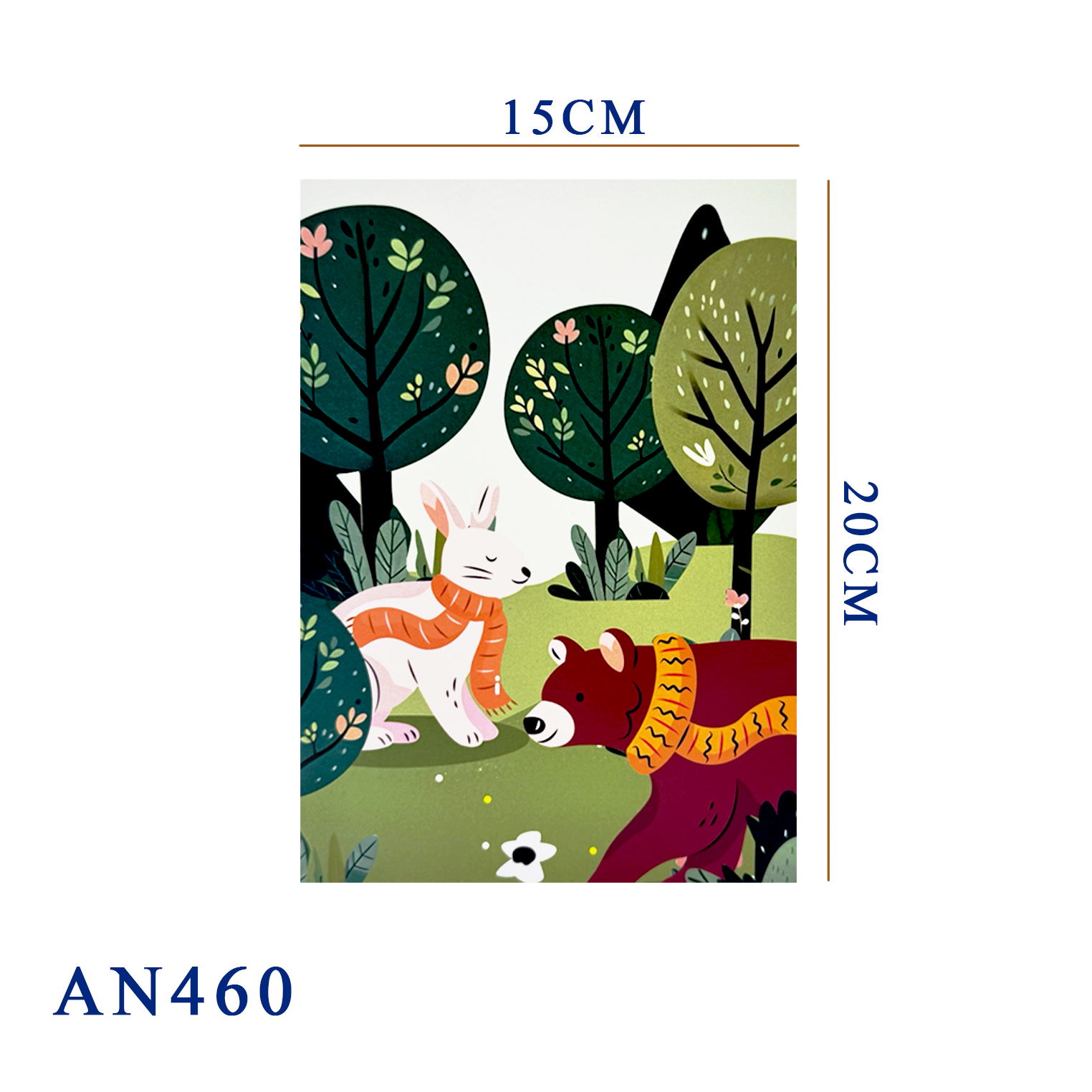 Forest Friends 3D Pop-up Card