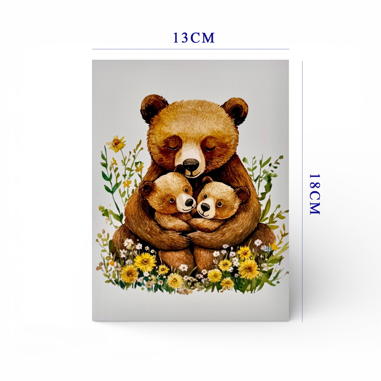 Bear Family Pop-Up Card