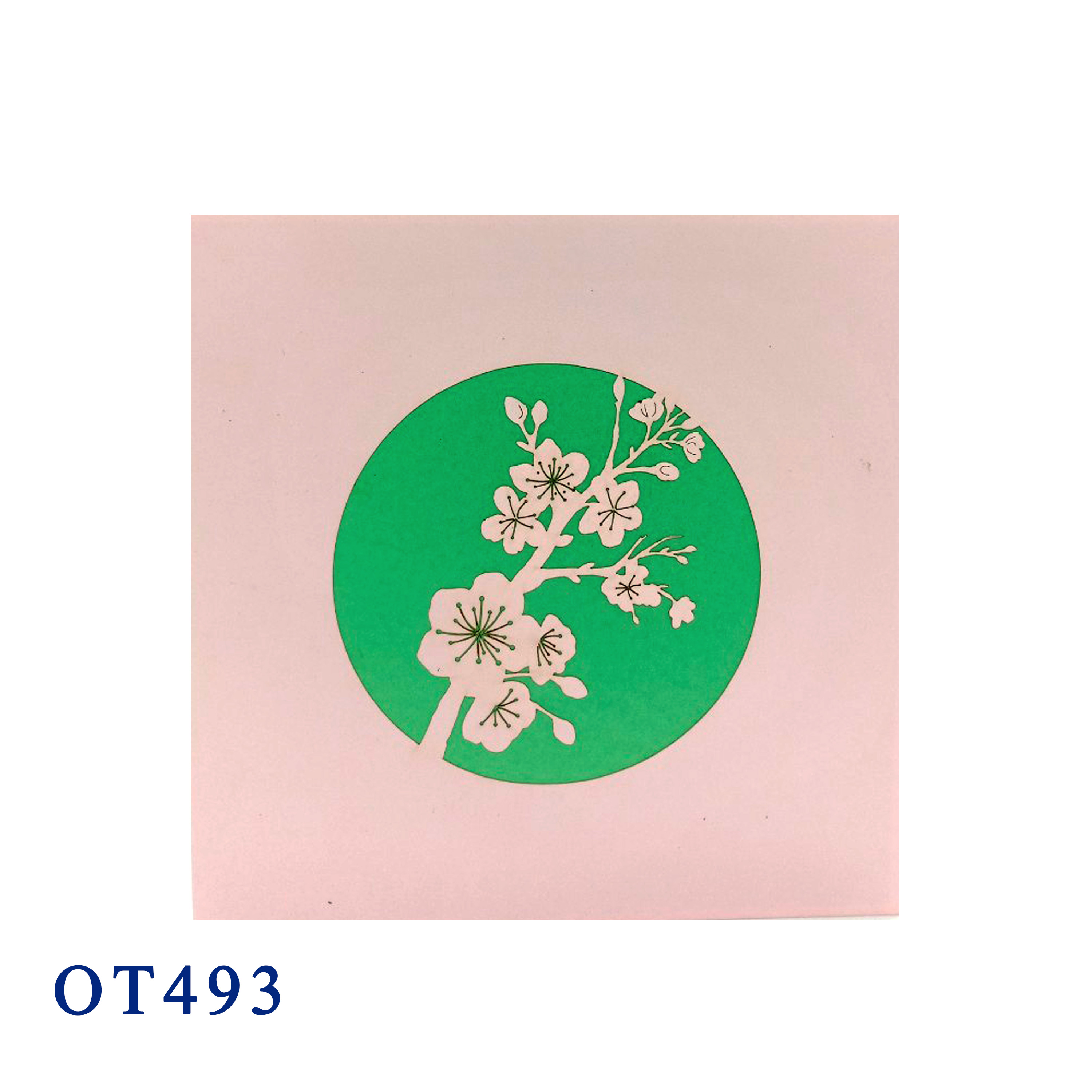 Apricot Tree Pop Up Card