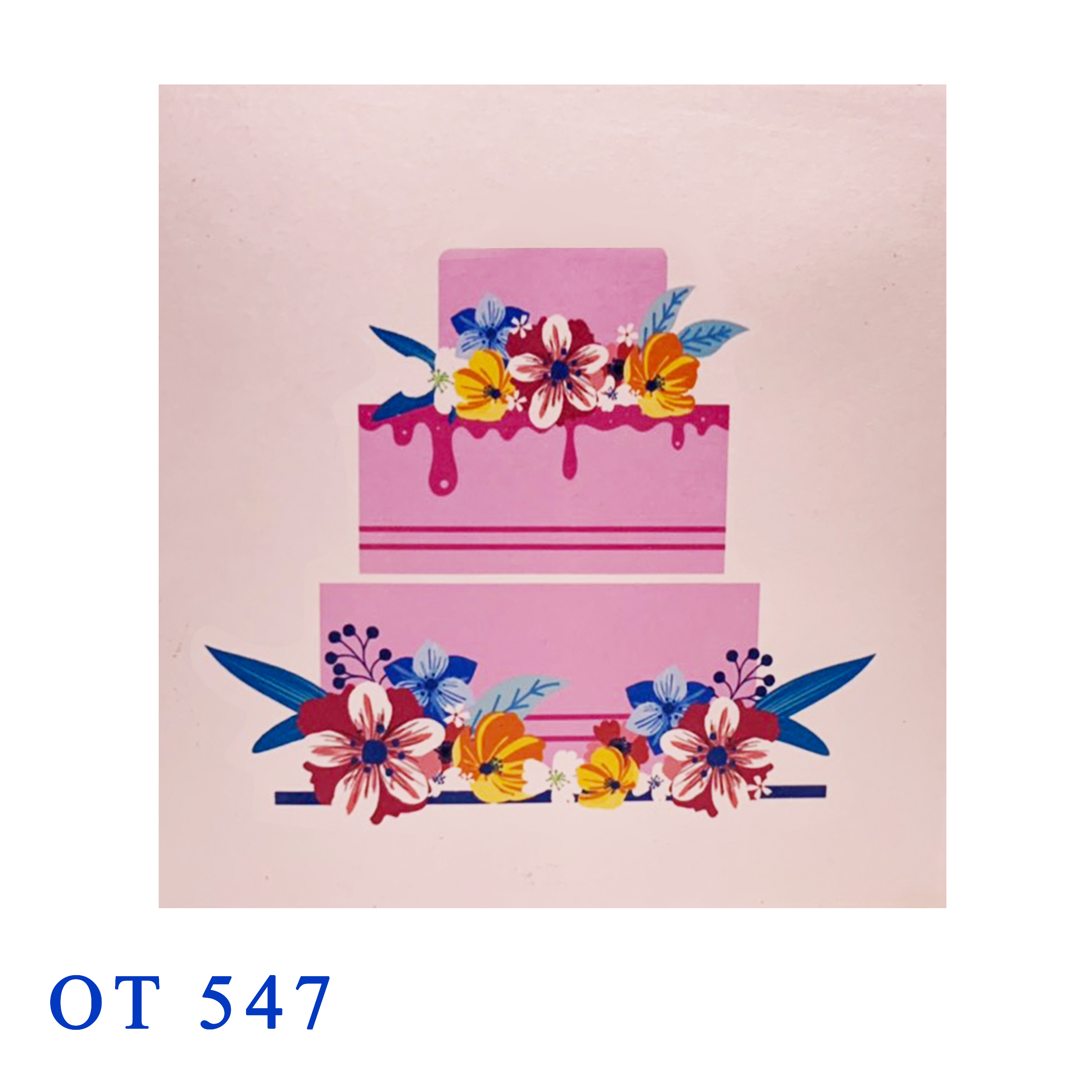 Birthday Cake Pop Up Card