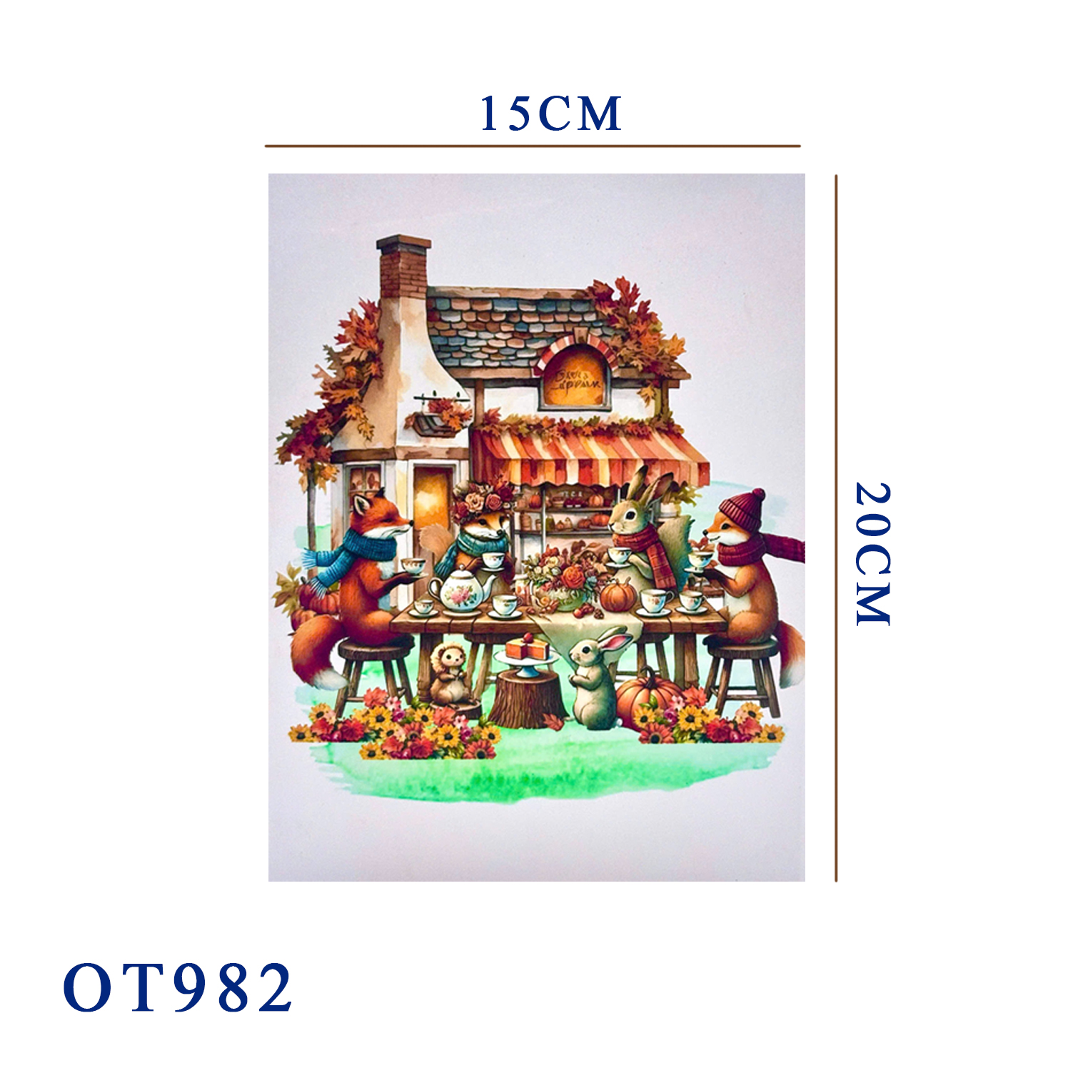 Autumn Harvest Pop-up Card