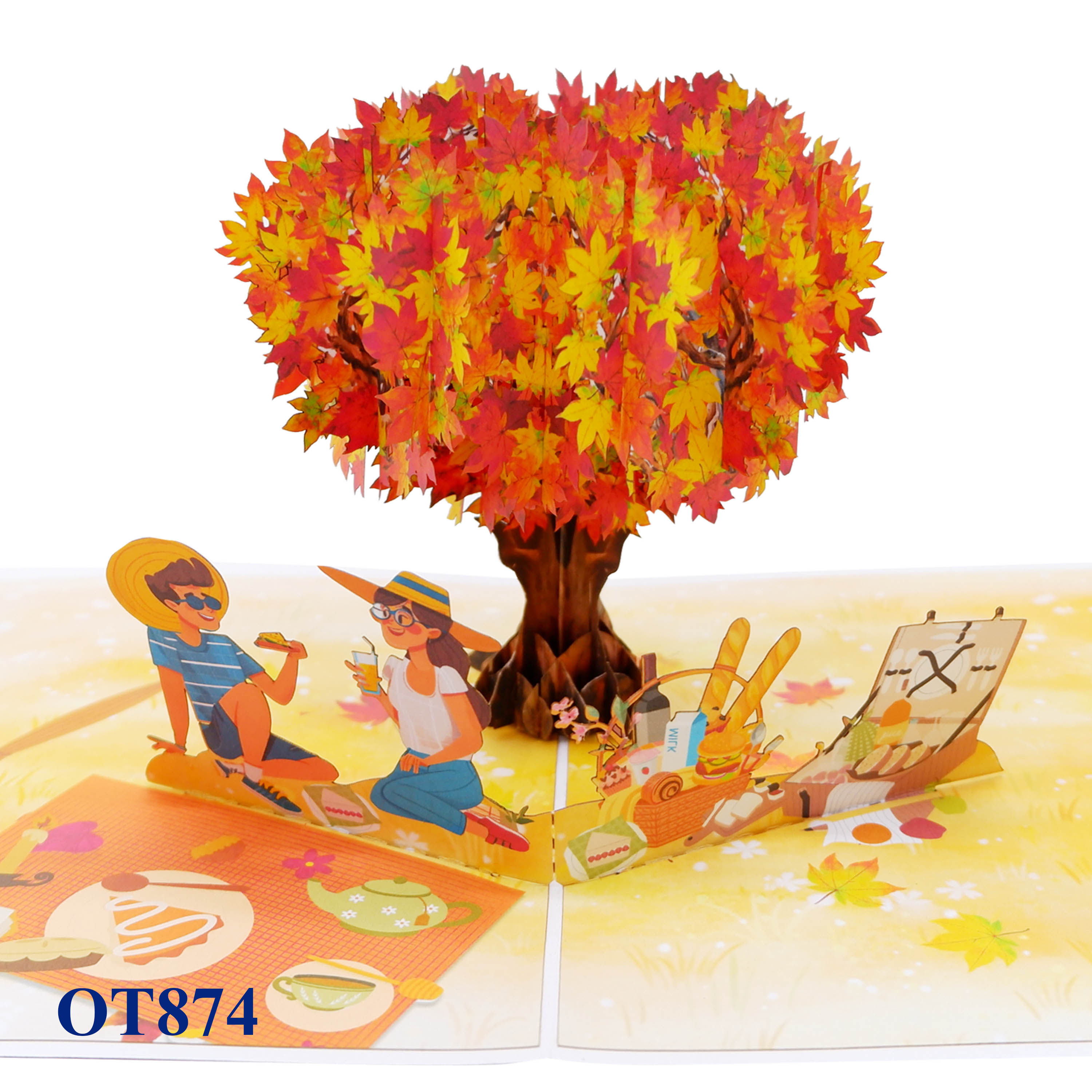 Autumn Tree Pop Up Card