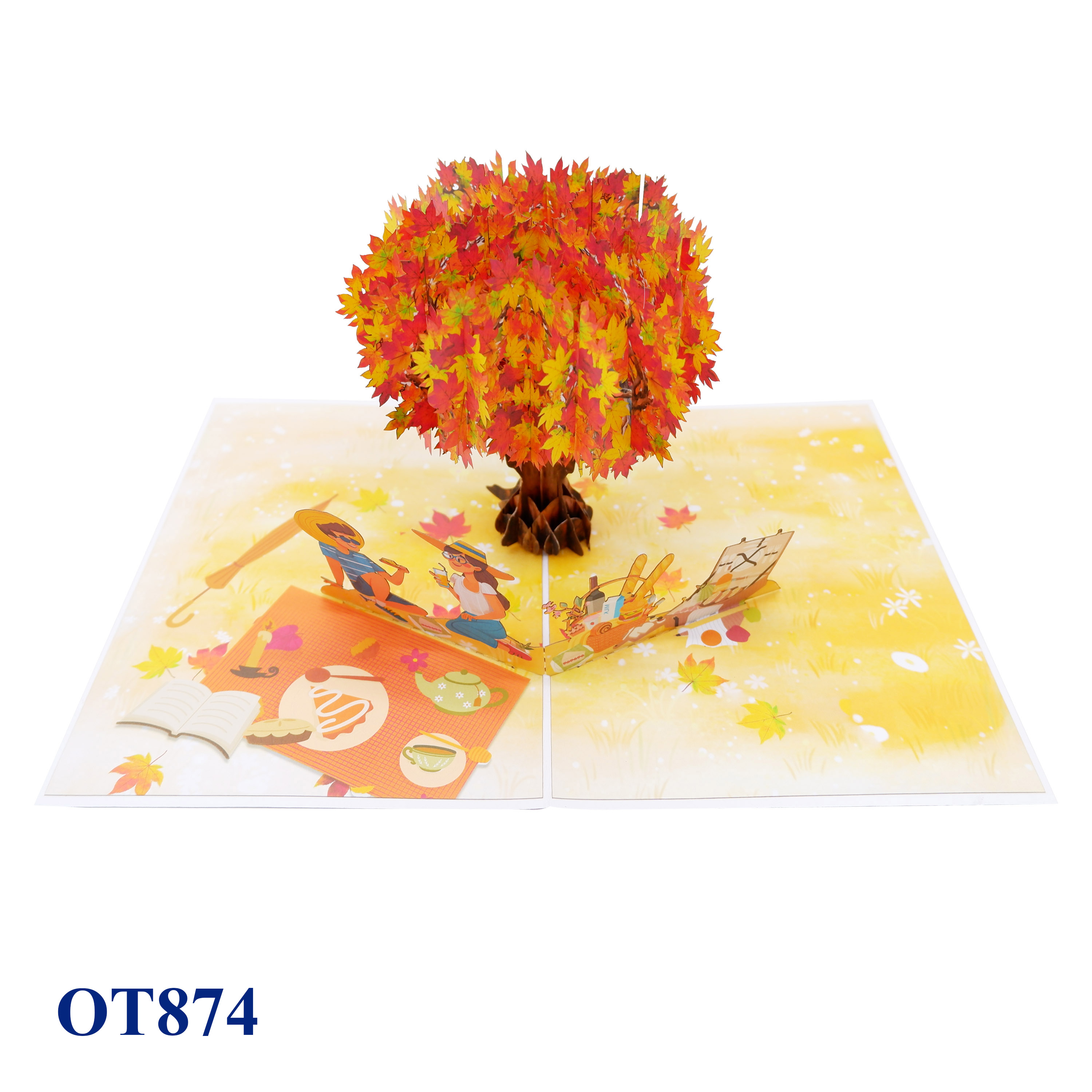 Autumn Tree Pop Up Card