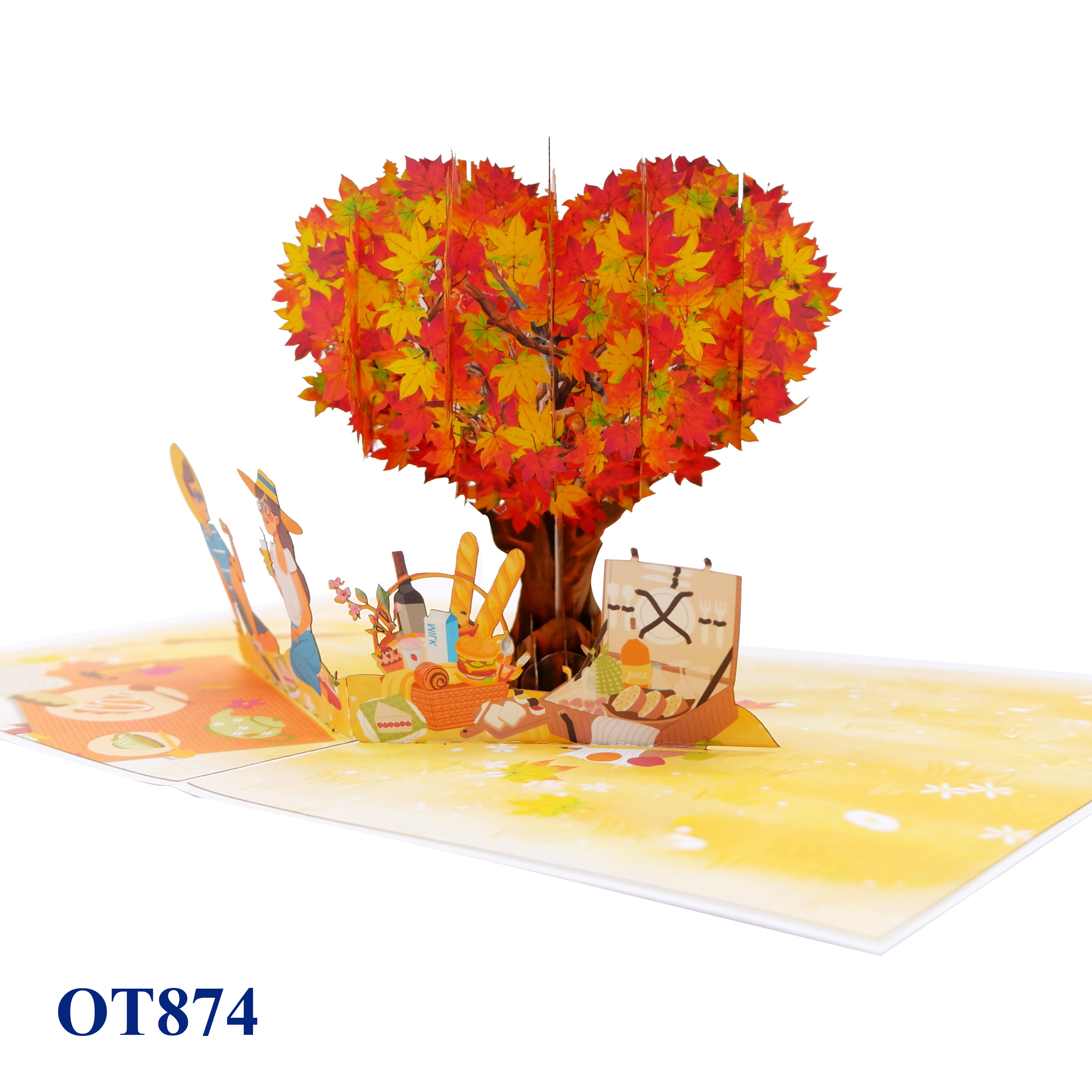 Autumn Tree Pop Up Card