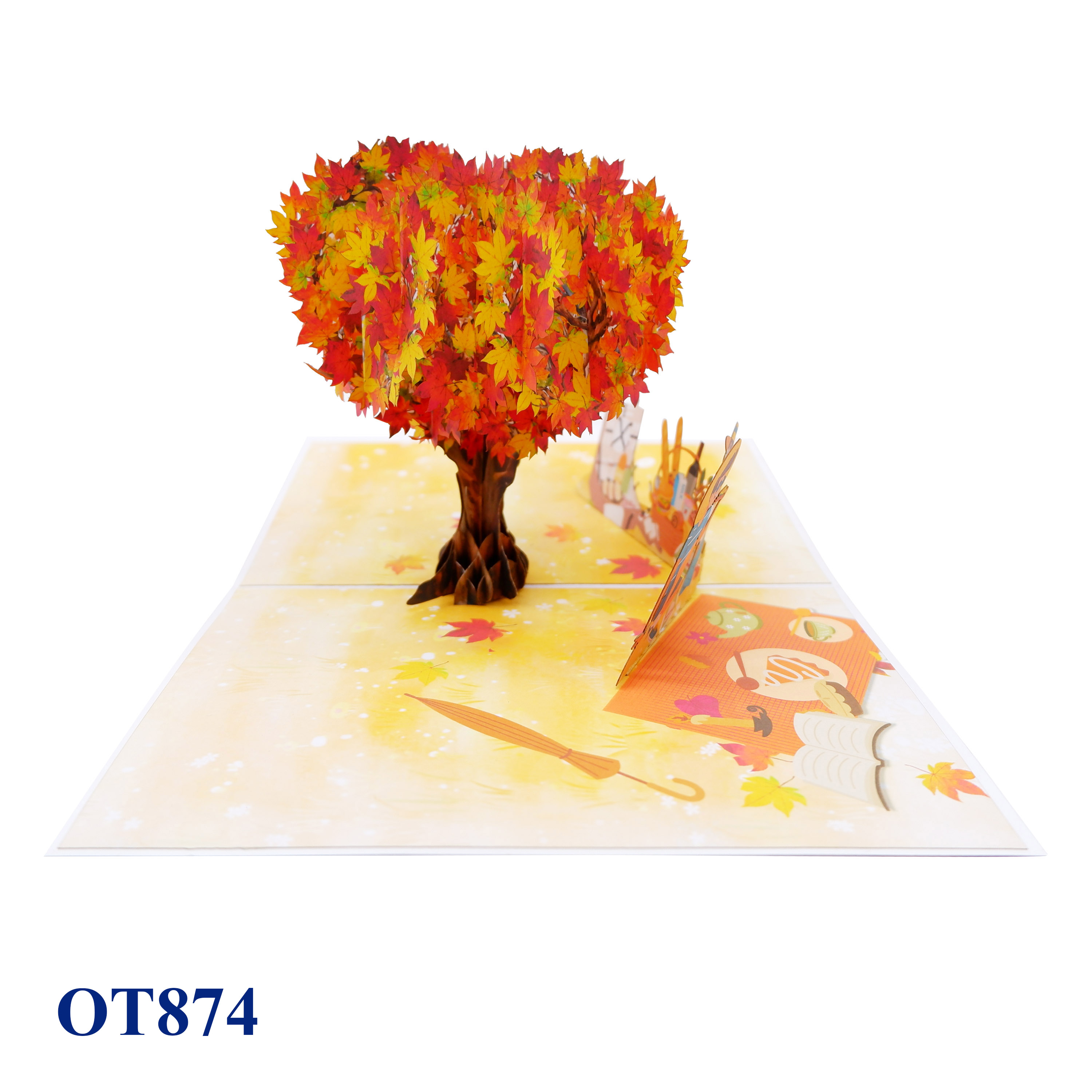 Autumn Tree Pop Up Card