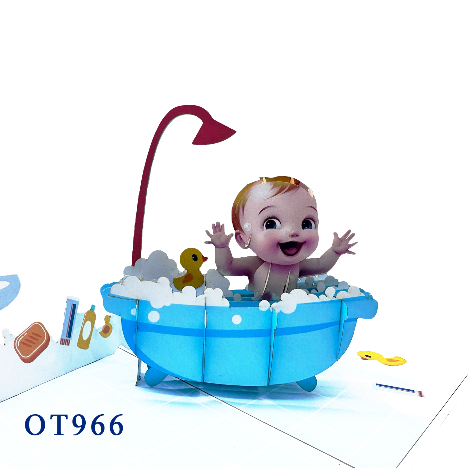 Baby Shower Pop Up Card