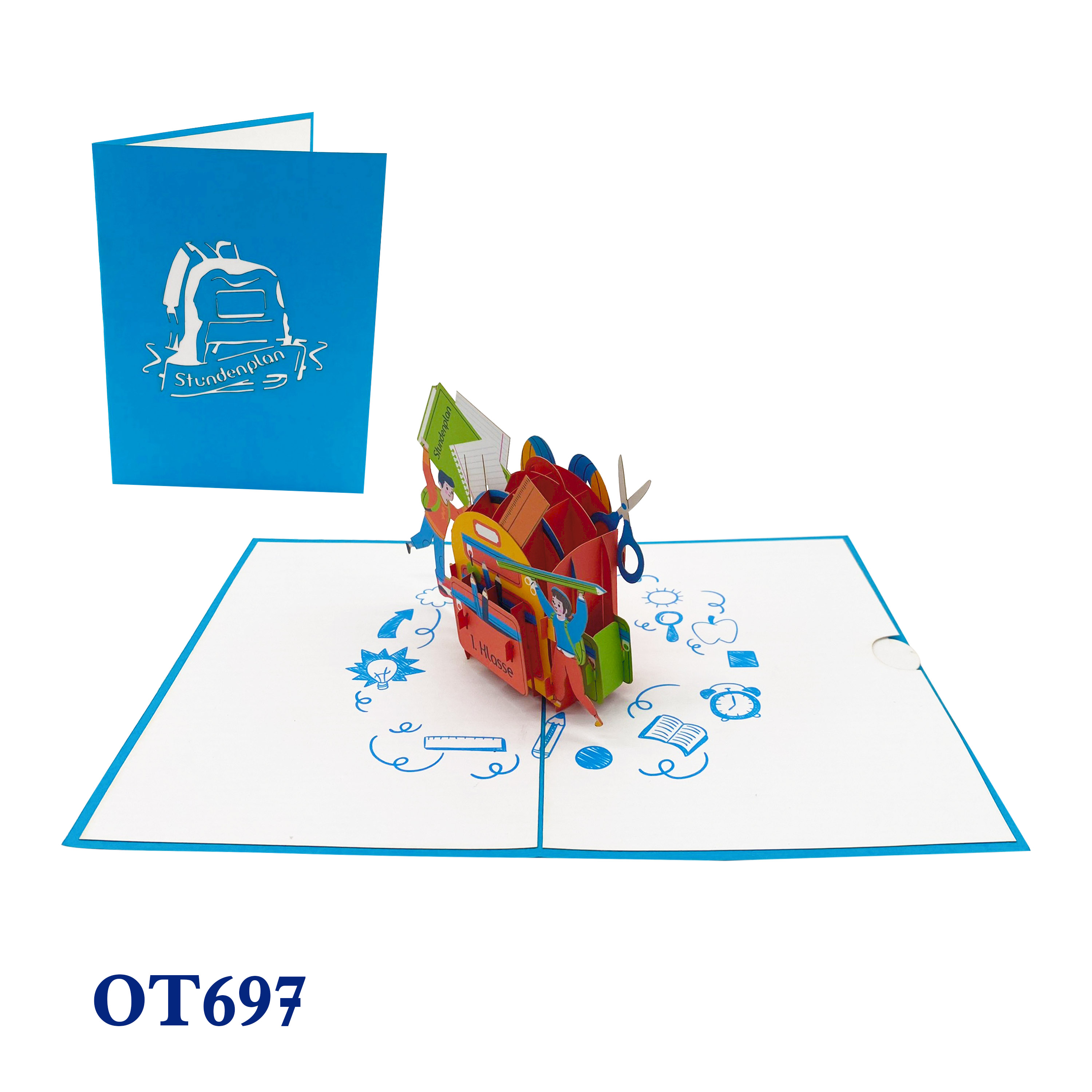 Back To School Pop Up Card