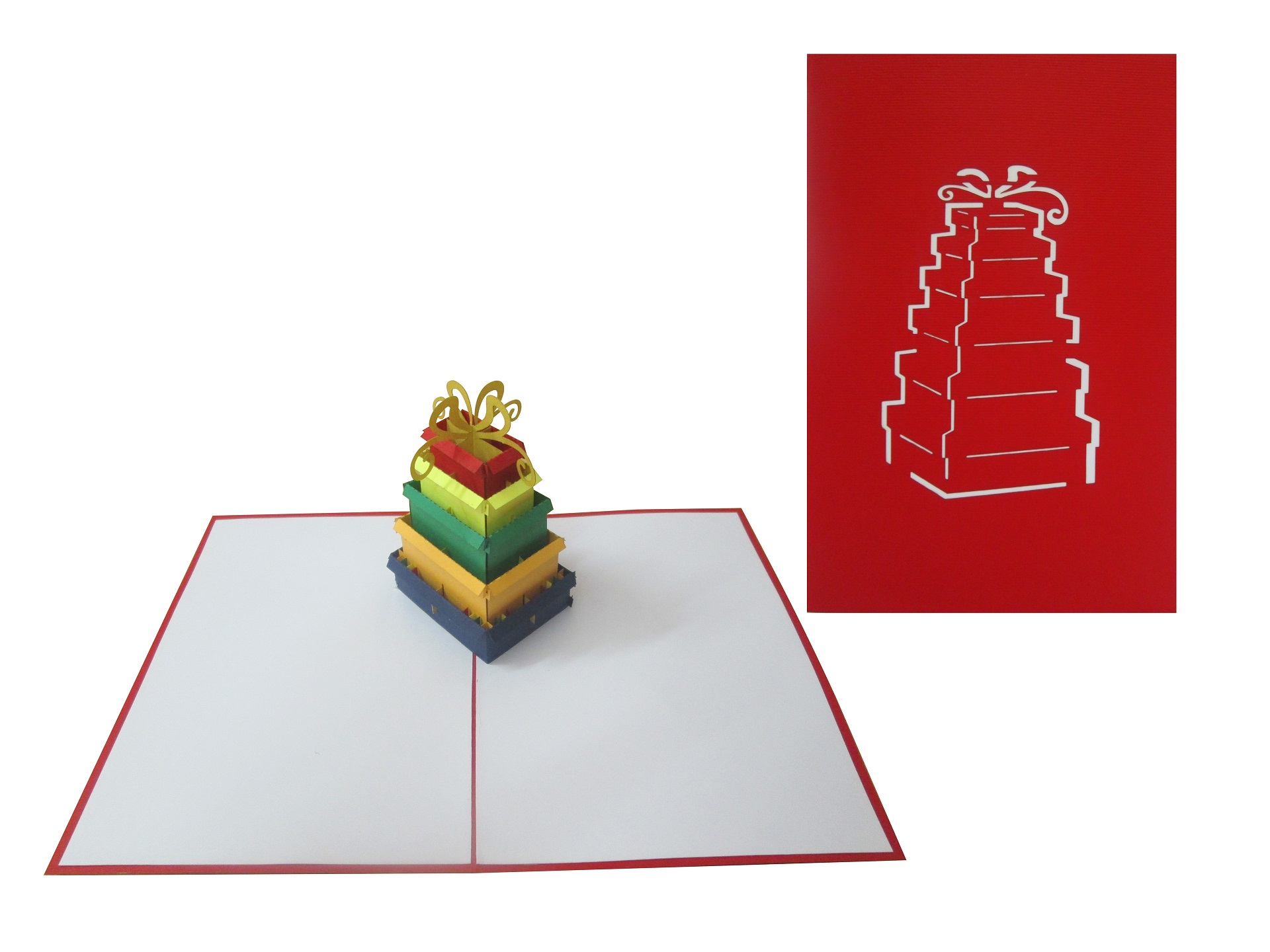 Birthday Present Pop Up Card