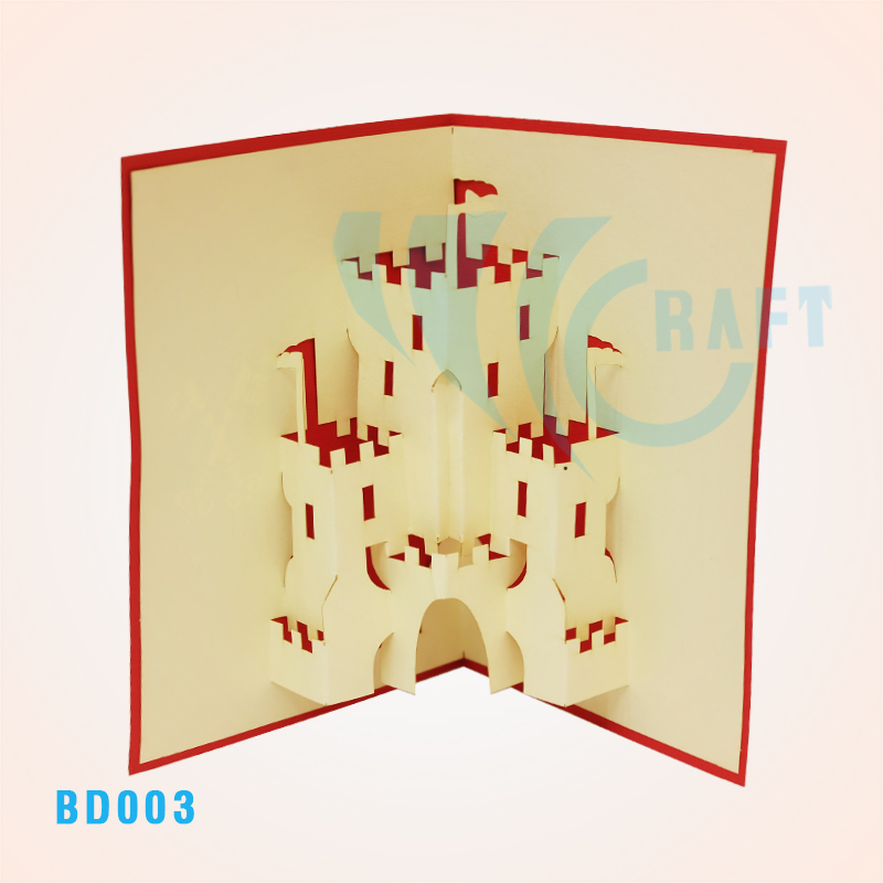 Castle Pop Up Card