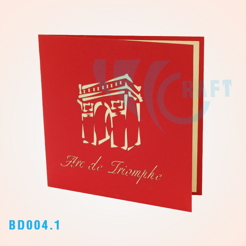 Arc De Triomphe 1 Pop Up Card