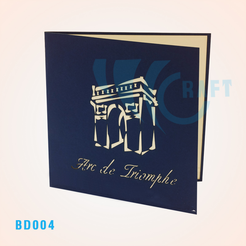 Arc De Triomphe 2 Pop Up Card