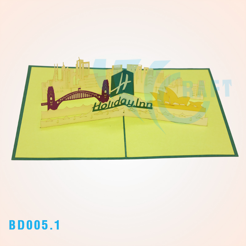 Holiday Inn Pop Up Card
