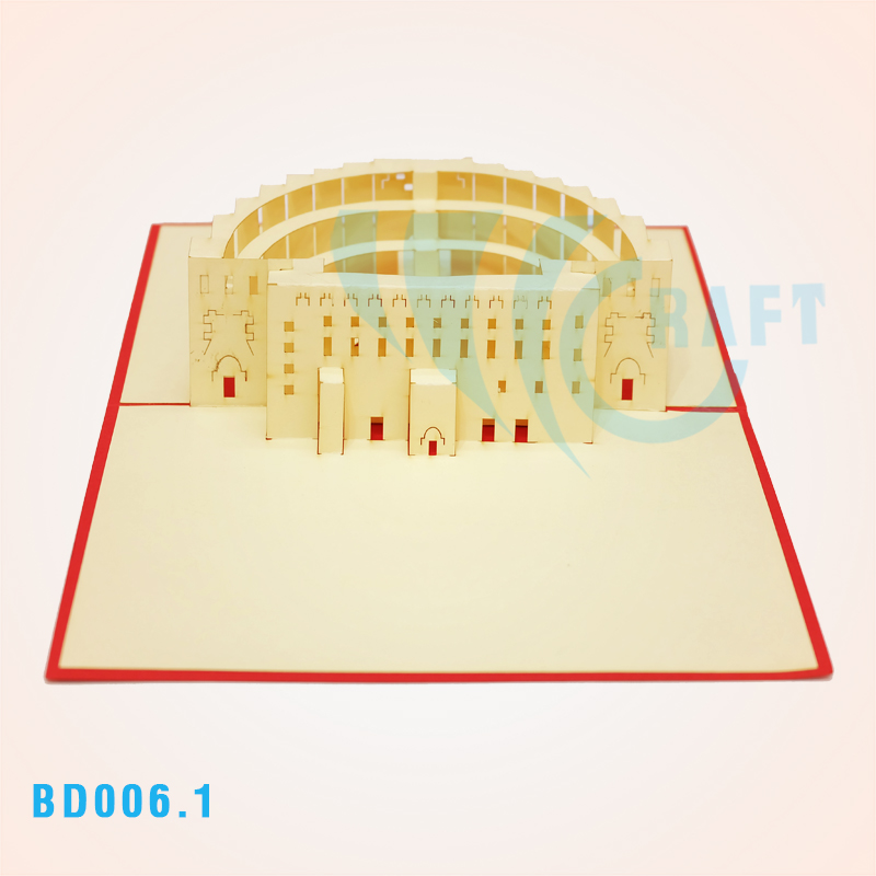 Colosseum 1 Pop Up Card