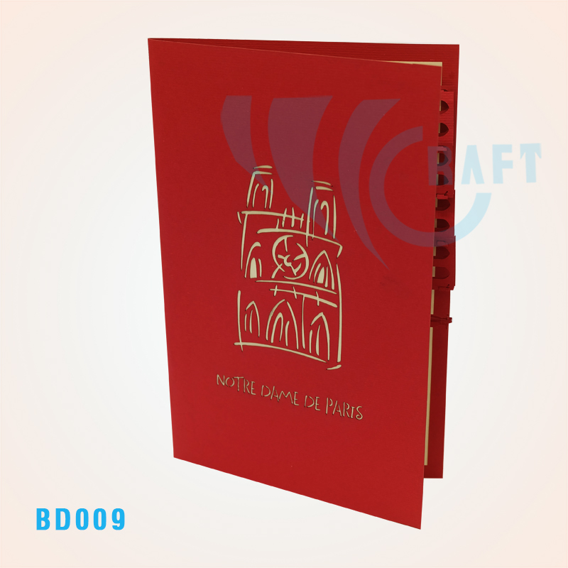 Notre Dame De Paris Pop Up Card