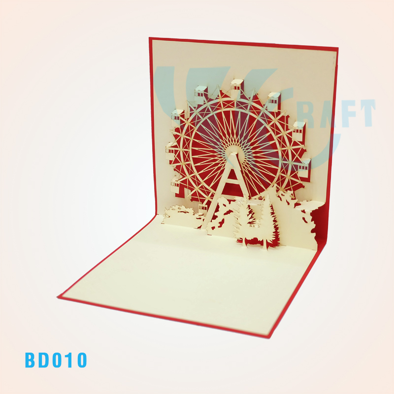 Giant Wheel 2 Pop Up Card