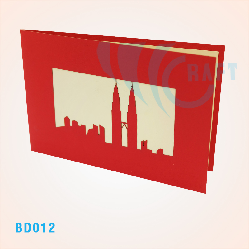 Petronas Twin Tower Pop Up Card