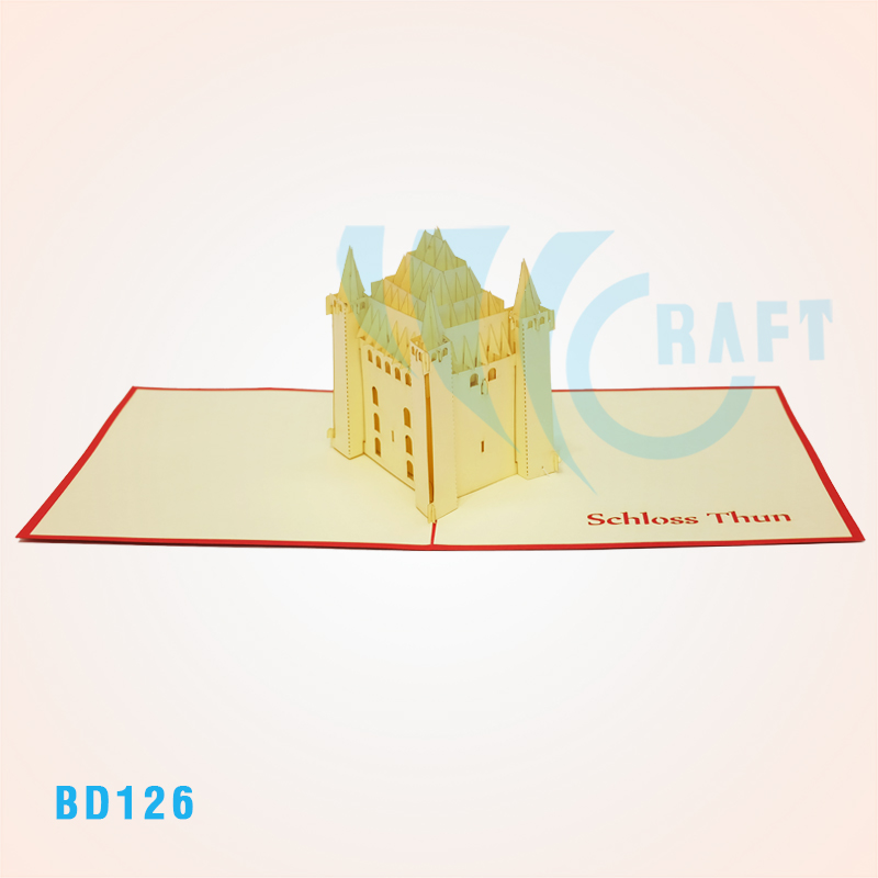 Schloss Thun pop Up Card