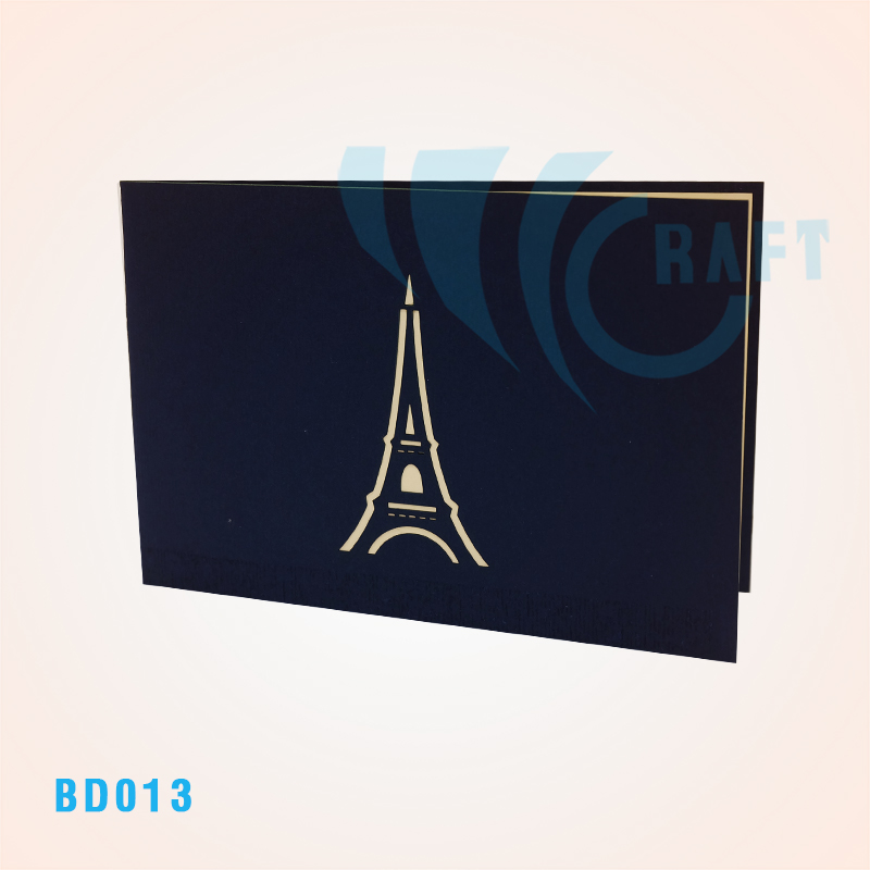 Eiffel Tower Pop Up Card