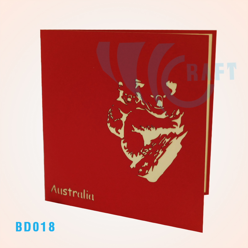 Koala Family Pop Up Card