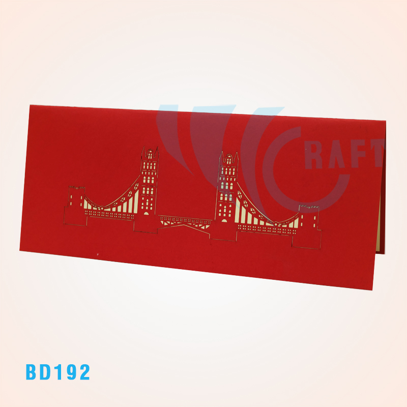 London Bridge Pop Up Card