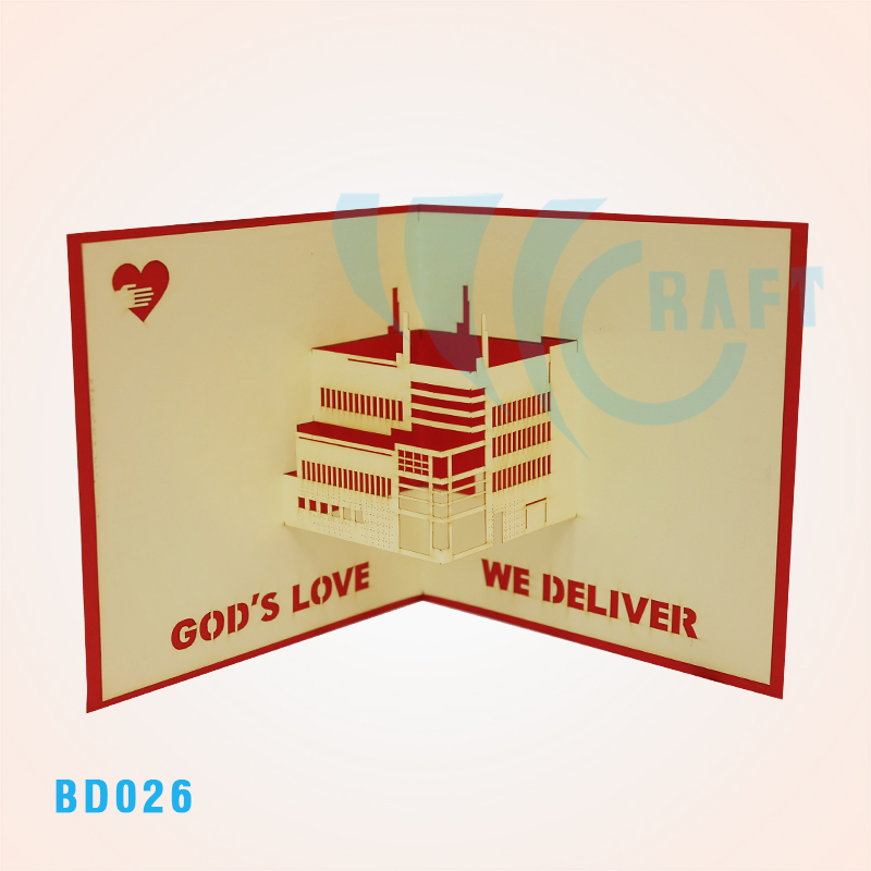God’s Love Pop Up Card