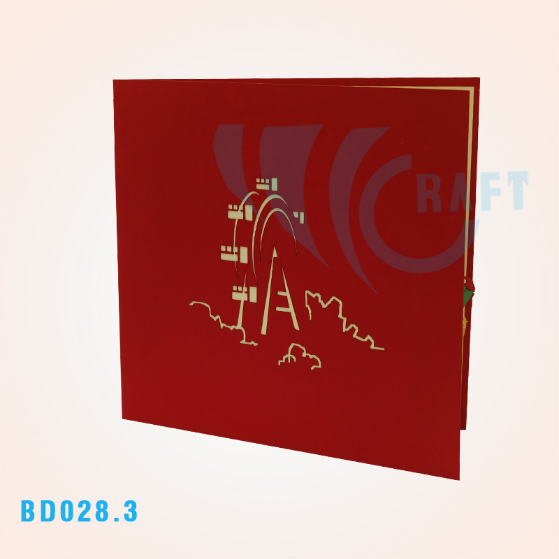 Giant Wheel Pop Up Card