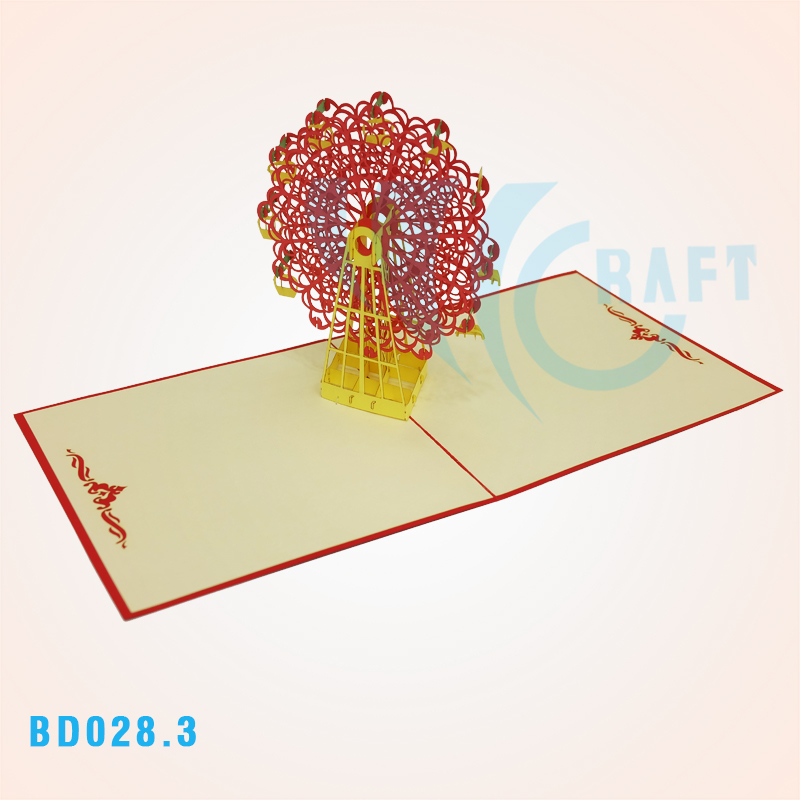 Giant Wheel Pop Up Card
