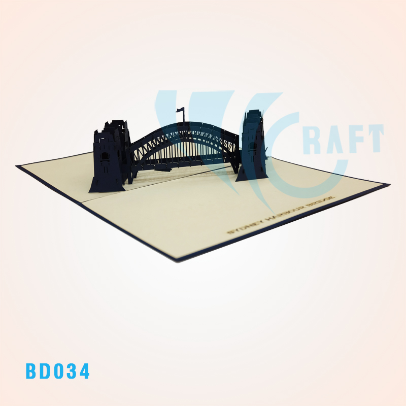 Sydney Bridge Pop Up Card