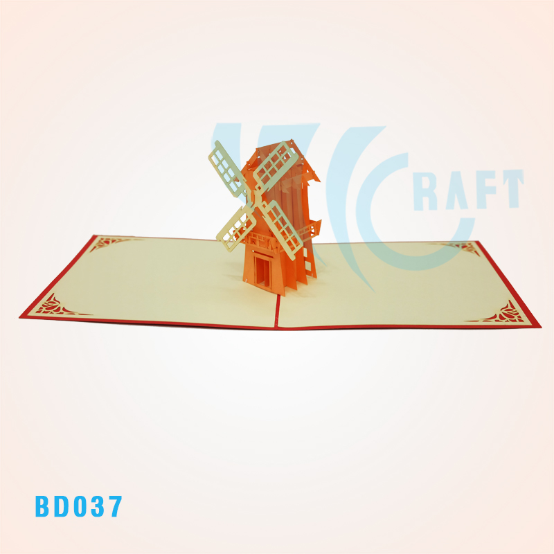 Windmill Pop Up Card