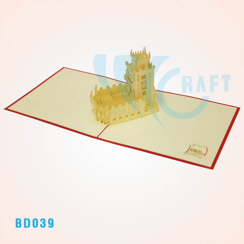 Torre De Belem Pop Up Card