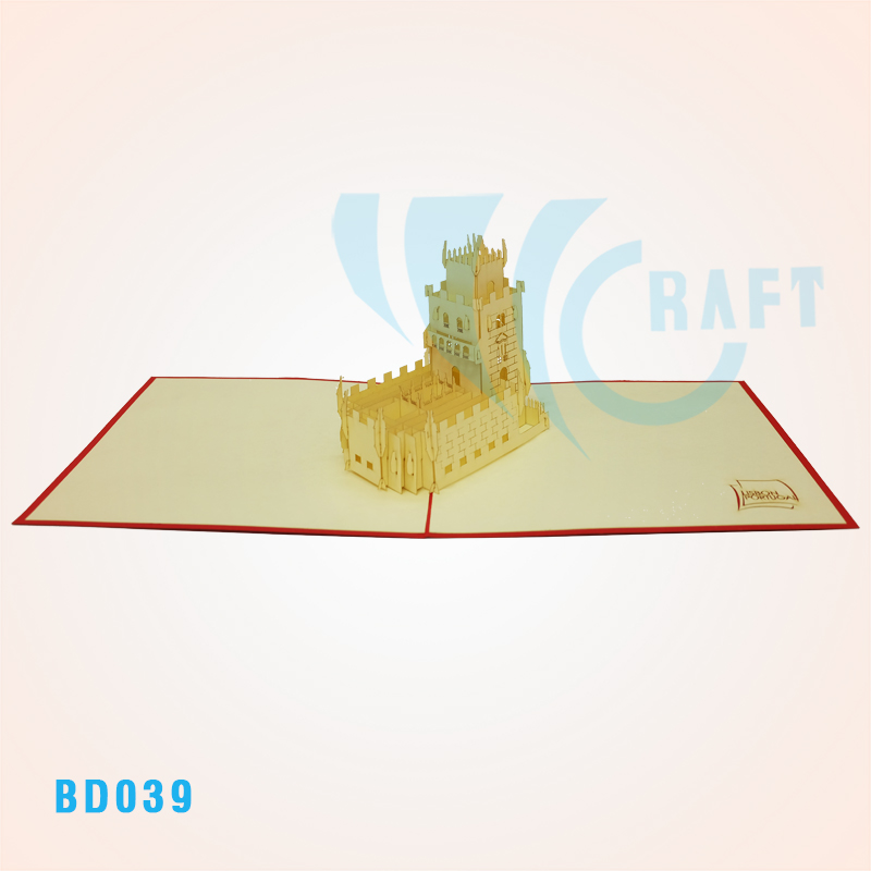 Torre De Belem Pop Up Card