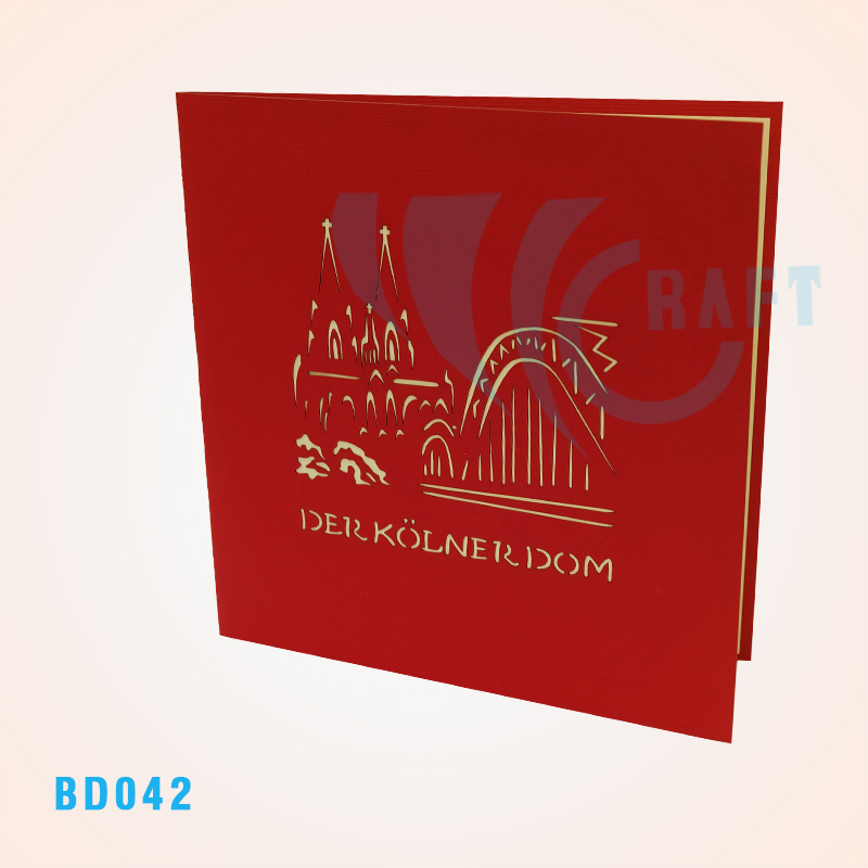 Kolner Dom Pop Up Card